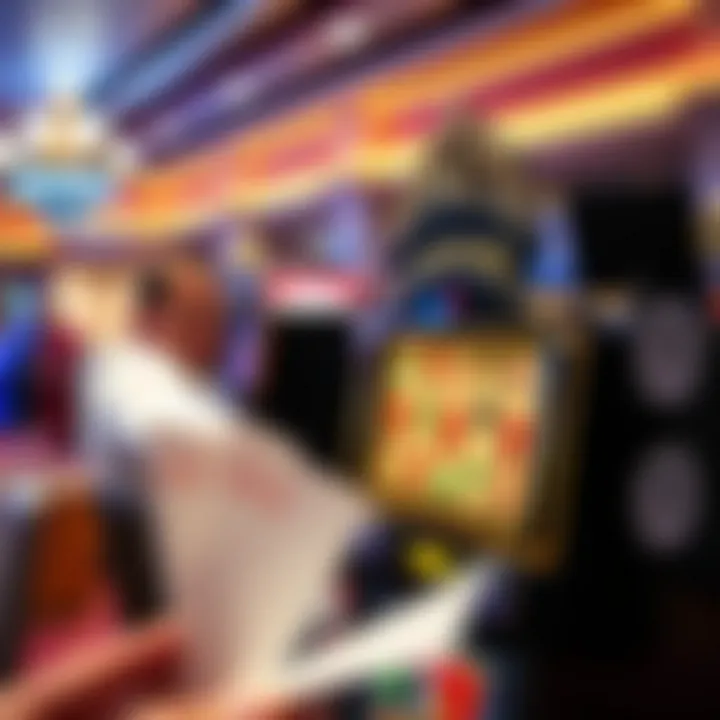 Visual comparison of Caesars Slots Casino with other online casinos