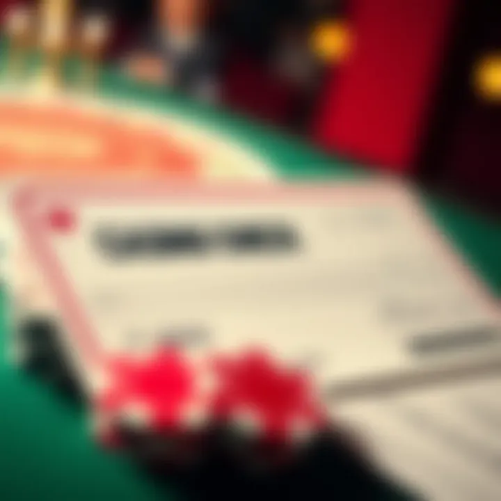 Casino check design and features