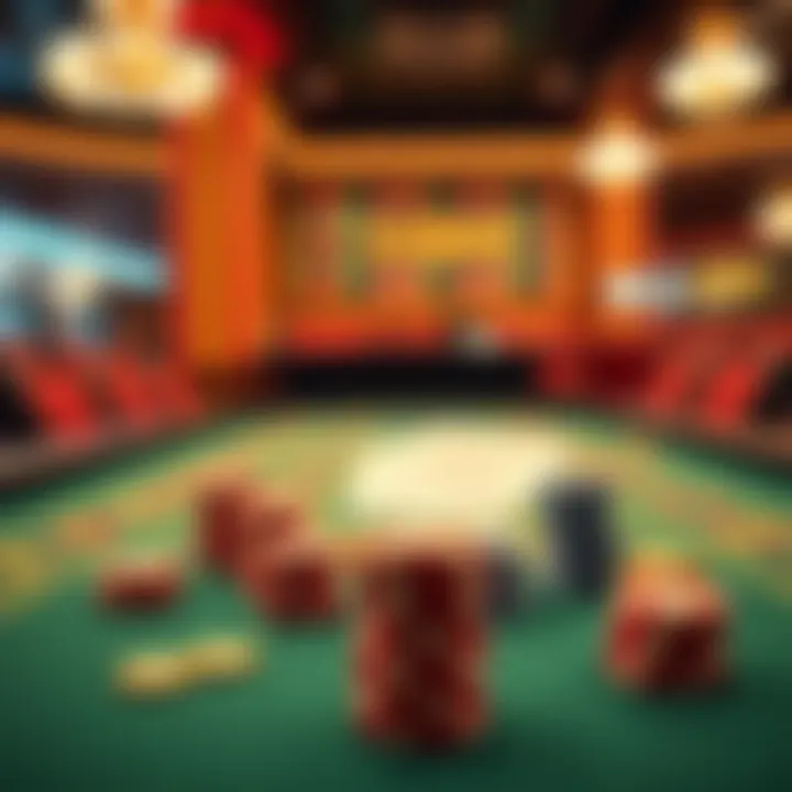 Visual representation of betting strategies