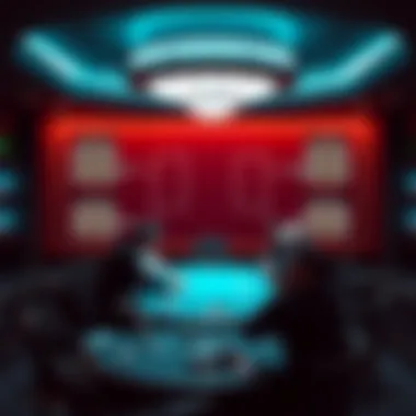 Visual representation of tournament structure