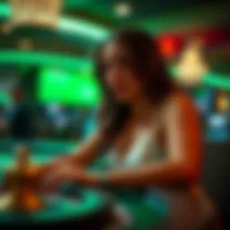 Visual representation of online gaming experience with Unibet Casino