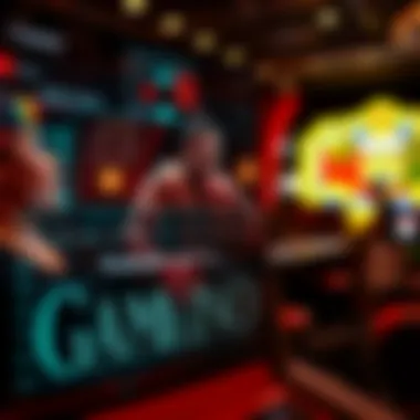 Detailed analysis graphics depicting fighter statistics and betting odds