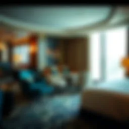 Luxurious suite at the Venetian Hotel