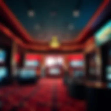 A vibrant entertainment venue hosting live performances and events within the casino